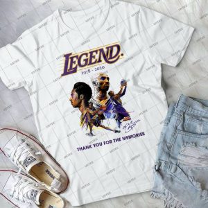 Kobbe Bryyant 24 Legends Thank You For The Memories 1978-2020 – Signatures Of Bryyant Kobbe 08 24 Jersey For Men Kids