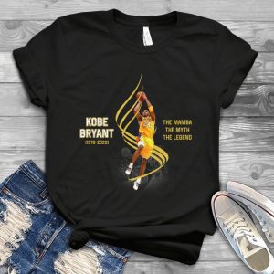 Kobbe Bryyant Play Basketball The Mammba The Myth The Legend Tee – Kobe 1978 2020 Jersey Handmade Shirt_125_133