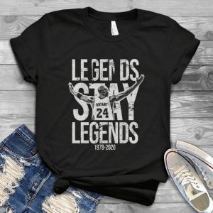 Legends Stay Legends 1978 2020 Kobbe Bryaant Tee - Vintage Basketball Player Kobee Bryaant 24 Gift For Men Women Handmade Shirt