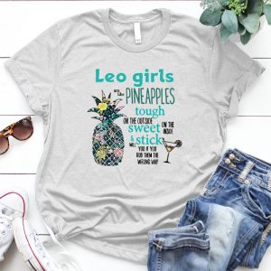 Leo Girls Are Like Pineapples Tough On The Outside Gift For Women Leo Birthday Girl, Sexy Women,black Queen ,gift