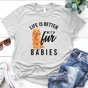 Life Is Better With Fur Babies Animal Lover Bluegrass, Bluegrass Music, Unisex, Kentucky Bluegrass, Music, Music Lovers Gift, Animal Lover