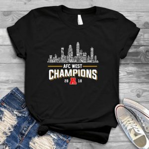 Los Angeles Chargers Afc West Champions Lost Afl Championship Chargers Shirt, Sport