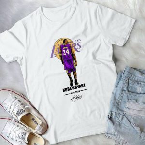 Los Angeles Lakeers Bryaant 24 Tee- Kobbe Bryyant 24 Rip 1978-2020 Signatures Handmade Shirt