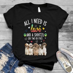 Love And Shih Tzu Best Personalized Gift For Shih Tzus Lovers Love Shih Tzu, Cute Shin Tzu Puppies, Shin Tzu Lovers Saying