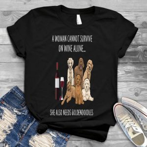 Love Goldendoodle Puppy And Wine Dog Lover Gift Doodle Mom Paw, Doodle Mama, Golden Doodle Gift , Goldendoodle , Christmas Doodle , Doodle Mom