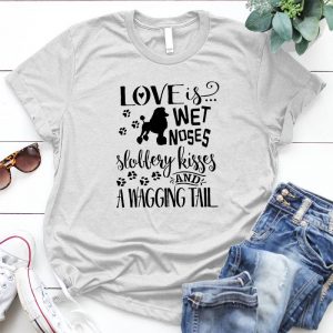 Love Is A Poodle Good Personalized D Gift For Poodle Lover Love Poodle, Poodle Lover
