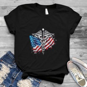 Medical Symbol With American Flag Graphic Medical Symbol, American Flag, Healing, Health, Healthcare, Hospital
