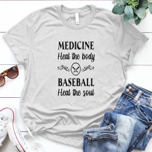 Medicine Heal The Body, Baseball Heals Soul Best Personalized D For Baseball Player Medicine, Baseball , Sport Quote, Best Personalized D For Baseball Player