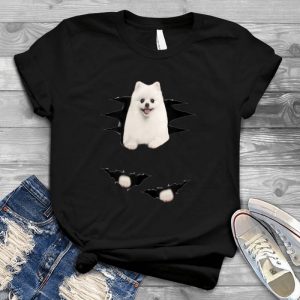 Mini Pomeranian Puppy In Pocket Gifts For Dog Moms And Dads Pomeranian Lover, Dog Mom, Mothers Day Gift Funny Dog