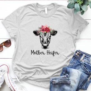 Mother Heifer Inspired Design Funny Cow Cow Gifts For Her , Funny Cow Gift, Heifer Gifts