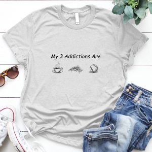 My 3 Addiction Are Coffee, Pizza, Baseball Personalized D Gift For Everyone Baseball Lover, Good Food, Coffee Cup