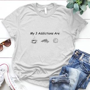 My 3 Addiction Are Coffee, Pizza, Baseball Personalized D Gift For Everyone Baseball Lover, Good Food, Coffee Cup, Best Personalized D Gift For Sport Lover