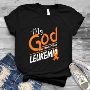 My God Is Stronger Than Leukemia Quote Gift Christian, Song Quote,leukemia Survivor Gift, Church.