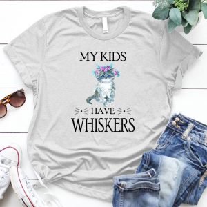 My Kids Have Whiskers Cat Love Pets Lover, Kittens, Cat Quote, Graphic Cat, Animal
