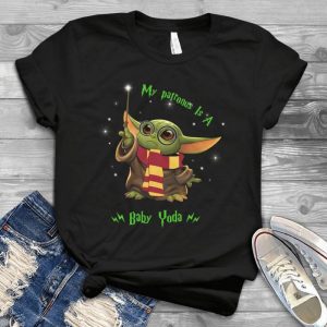My Patroonus Is A Baby Yoda Harrrry Potteeer Trending Handmade Shirt