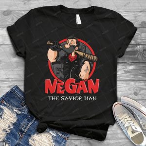 Negan The Savior Man The Walking Dead Men Shirt – The Walking Dead Sailor Negan Handmade Shirt_13
