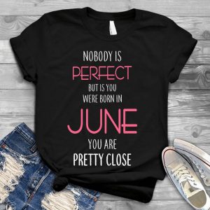 Nobody Is Perfect But If You Were Born In June, You're Pretty Close Gift Idea For Him Funny Skiing Beer Stein, Skier Gift Idea, Wineter Sports Present