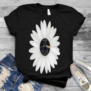 Pink Flooyd With Sunflower Pink Flooyd Image Funny Comedian, Nice Pink Flooyd, Pink Flooyd With Sunflower Handmade Shirt