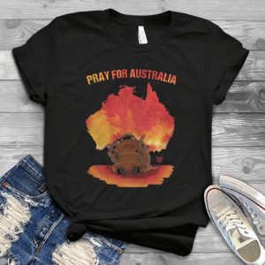Pray For Australia Forest Protection Tee – Australia Strong Kangaroo Vintage Style Handmade Shirt
