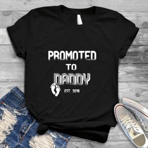 Promoted To Daddy 2018 Est Love Dad Father's Day, Funny Present For Dad, Gift For Dad, Love Dad, Meaningful Gift For Dad, Father And Daughter