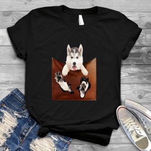 Puppy In Torn Bag Puppy Image Lovely Puppy, Cute Husky, Small Husky, Torn Bag
