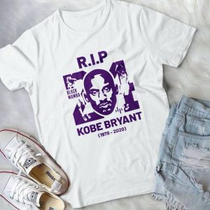 Rest In Peace R.i.p Koobe-bryaant Black Mammba 24 08 - Thank You For The Memories 1978 2020 Handmade Shirt
