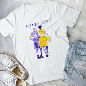 Rip Mammba Out Kobbe Bryyant 08 24 Tee - Legends Never Die The Myth The Mammba Handmade Shirt
