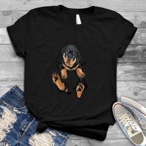 Rottweiler Puppy Dog Lover Funny Graphic Cute Dog, Small Pet, Small Puppy, Dog Pocket