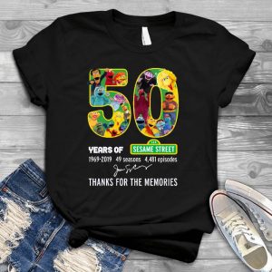 Sesame Street 50th Years Anniversary Happy Anniversary Monsters, Birds, Grouches, Sesame Street Anniversary