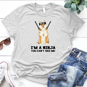 Shiba Inu Ninja Best Personalized Gift For Shiba Inu Lovers Cool Shiba Inu, Shiba Inu In Ninja Style, Funny Quote About Shiba Inu