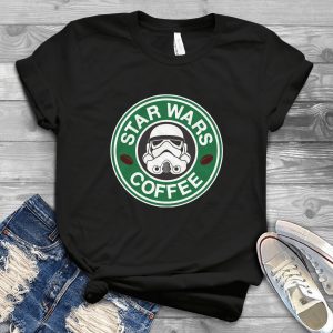 Star War Coffee Funny Star Bu.ck Coffee Best Handmade Shirt_157_167