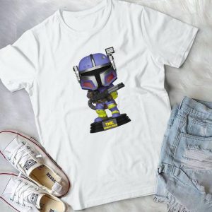 Star Wars The Mandalorian - Gift Star Wars-the Rise Of Skywalker - Star Wars The Rise - Birthday Gift- Handmade Shirt