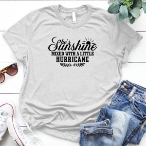 Sunshine And Hurricane Quote About Girl Sushine Mix Hurricane, Sunshine Girl, Girl Like Little Hurricane