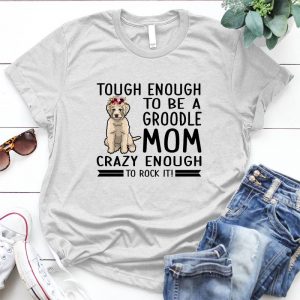 Super Cool Groodle Lady Goldendoodle Dog Owner Lover Golden Doodle Gift , Goldendoodle, Doodle Mom Paw, Goldendoodle Mom Shirt