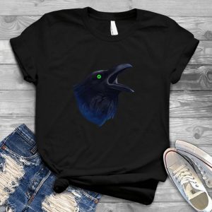 T-Shirt For Raven Mythology Work Art - Handmade Shirt