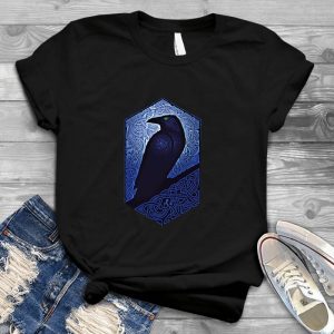 T-Shirt For Ravens Knotwork Raven Celticknot Eye Mystery - Handmade Shirt