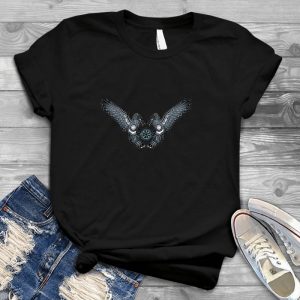 T-Shirt For Ravens Knotwork Yggdrasil Viking Raven - Handmade Shirt