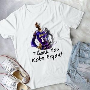 Thank You Kobbe Bryaant La Lakkers 24 Jersey Tee -the Mammba The Legend The Myth Kobbe Bryaant Handmade Shirt