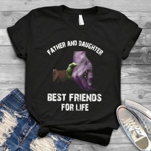 Thanoss Father And Daughter Best Friends For Life- Marvell Bad Father In The Universe- The Legend Father's Day_170_180