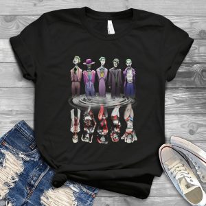The Evolutioon Of Jokker And Harrley Quin Tee – Funny Harleey Quin Birth Of Prey Reflection Jokker Handmade Shirt_174_184