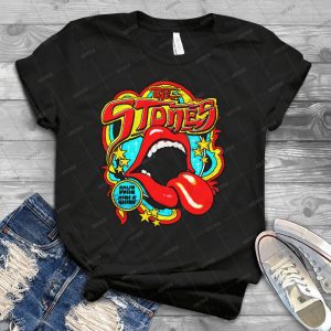 The Stones Some Girls Funny Logo Tee – The Rolling Stones Colorful Cute Logo For Music Lovers Handmade Shirt_16