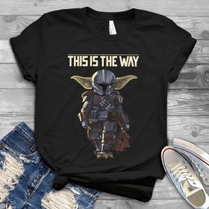 This Is The Way The Mandalorian Baby Yoda Shirt – For Yoda Baby Star Warrs Tee – Birthday Gift For Men Women Handmade Shirt_180_194