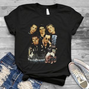 Vintage Style Bsb Backstreet Boys Rap Tee- Backstreet Boys Dna Tour For Fan Lovers Handmade Shirt