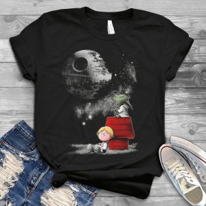 Yoda Master Jedi And Lukee Star War Movies Handmade Shirt_189_204