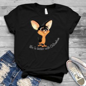 ZENJEFF - Life Is Better With Chihuahua - Dog Lover T-shirts For Women For Men Kids Boys Girls - Dog Mom Dog Dad Shirts - Dog 80s Shirt - Dog Costume