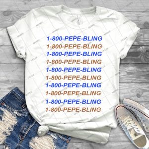 1-800-Pepe-Bling - 1-800-Hotlinebling Pepe Edition - - Gift Idea Shirt For Men Tee For Women Classic Retro Vintage Graphic T-Shirt