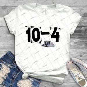 10-4 - Trucker Talk - 84 - Trending Shirt For Women Vintage Retro Tee For Men Kid's T-Shirt Handmade Shirt