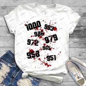 1000 Minus 7 Tokyo Ghoul - Best Unisex Trending Handmade T-shirt Gift Idea For Men T-shirt For Woman