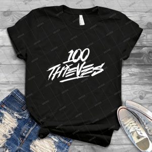 100 Thieves - Gift Idea Shirt For Men Tee For Women Classic Retro Vintage Graphic T-Shirt