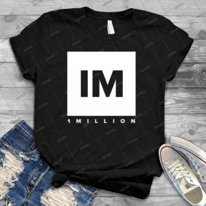 1 Million Dance Studio Logo - White Version - - Best Unisex Trending Handmade T-shirt Gift Idea For Men T-shirt For Woman